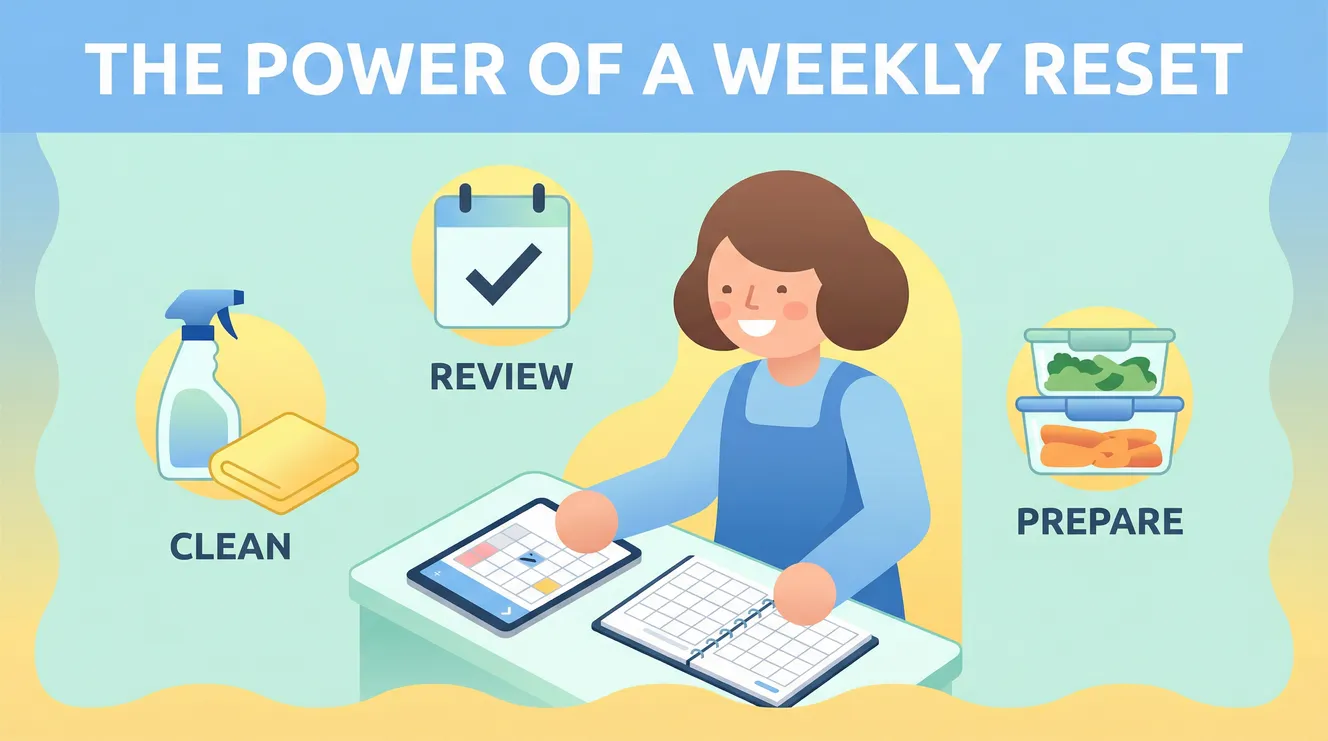 The Power of a Weekly Reset: What to Clean, Review, and Prepare