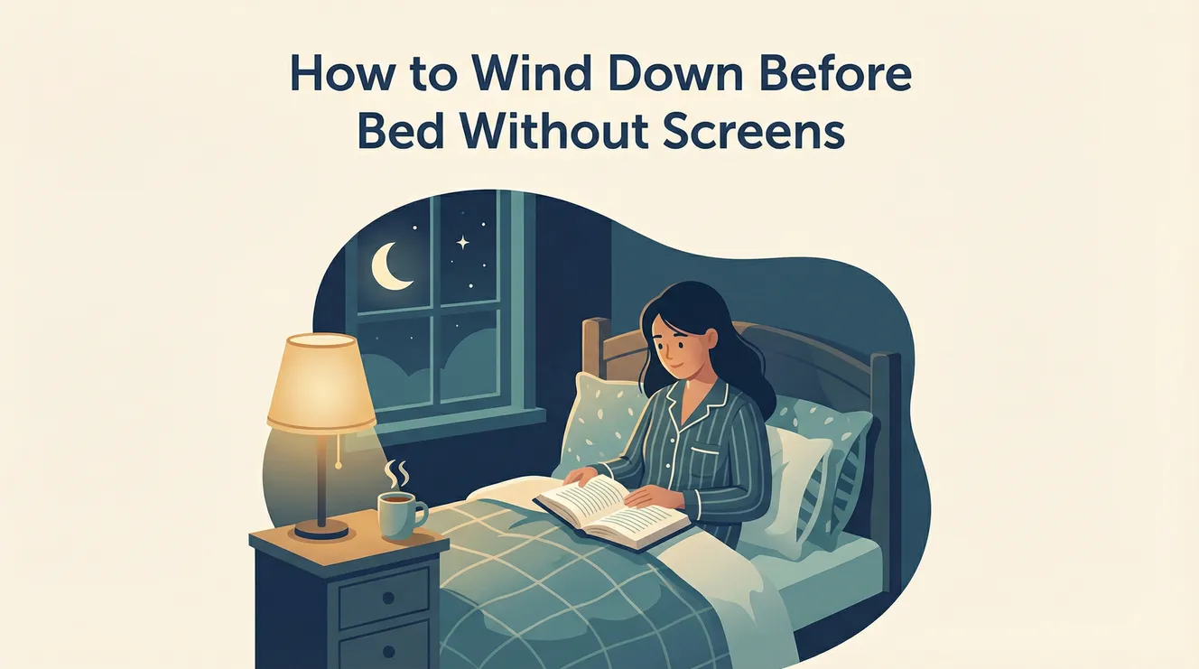 How to Wind Down Before Bed Without Screens